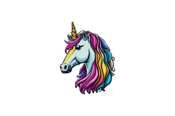 Download Cheerful Cartoon Unicorn - Cartoon unicorn Collection