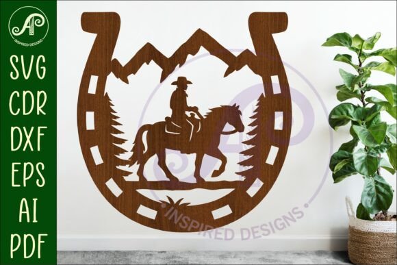 Download Horse Shoe Cowboy Wall Sign - Premium Resources