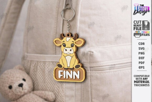 Download Personalized Backpack Tag Laser Cut |CNC - Premium Resources