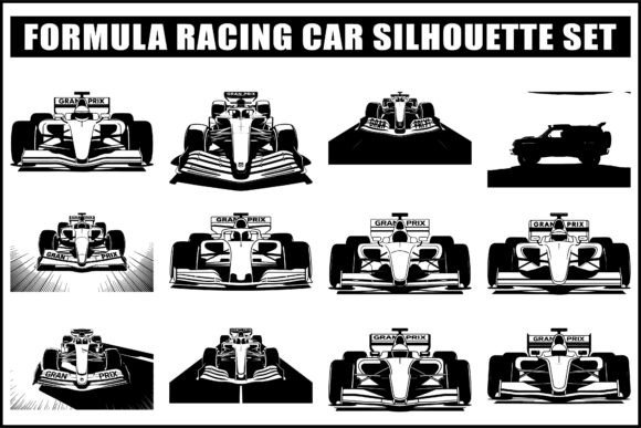 Download Formula Racing Car SVG Bundle - Racing car svg Collection