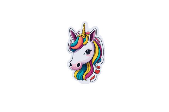 Download Cheerful Cartoon Unicorn - Cartoon unicorn Collection