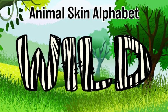 Download Safari Animal Alphabet Doodle Zebra - Safari animal Collection