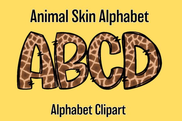 Download Safari Animal Alphabet Doodle Giraffe2 - Safari animal Collection