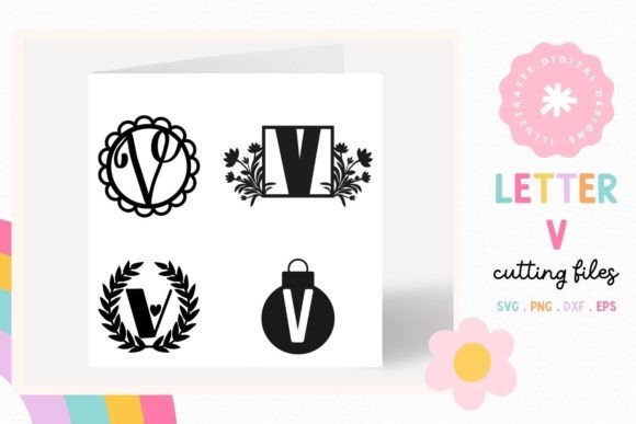 Download Letter V SVG Cut File | Alphabet SVG - Premium Bundle