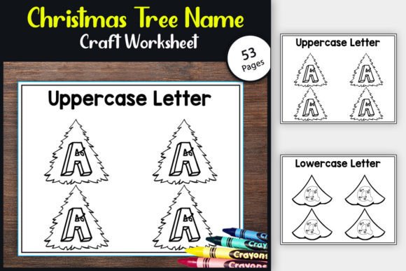 Download Christmas Tree Name Craft Bulletin Board - Name craft Collection
